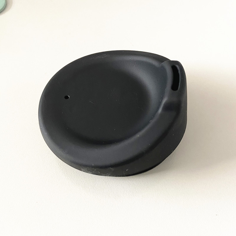 Wholesale custom rubber coffee cup lid and ceramic travel mug with silicone lid