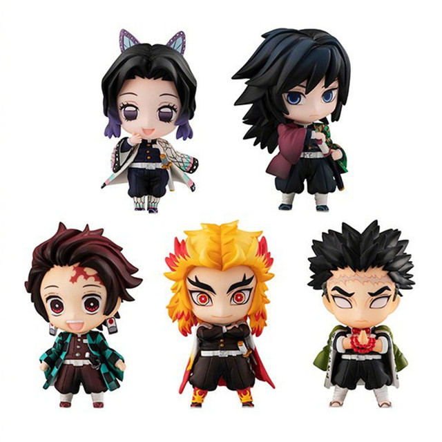 2 вида стилей демон убийца: kimetsu без Yaiba аниме игрушка в виде фигурки для костюмированной вечеринки по японскому аниме фигурка
