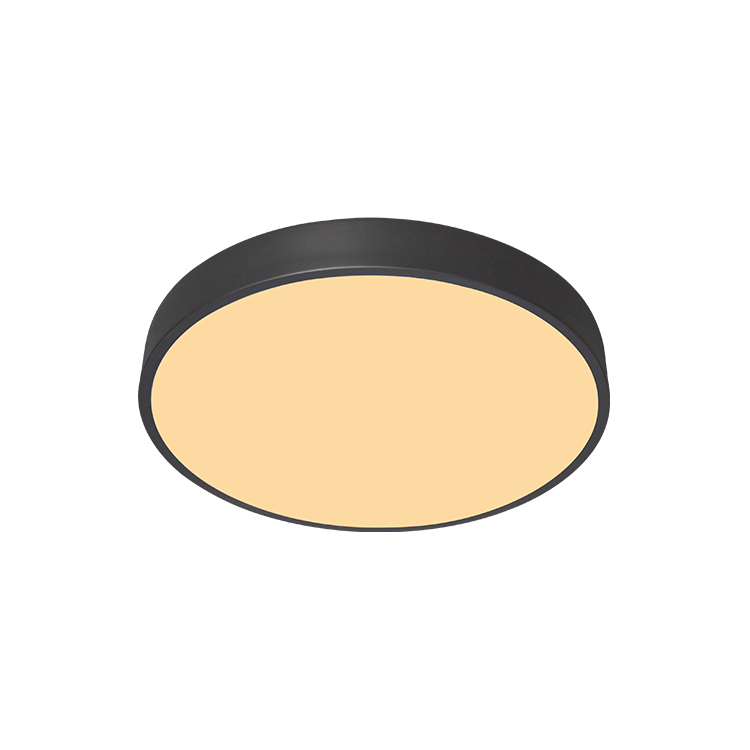Macarons Round Shape Modern Ultra Thin LED Ceiling Light Wrought Iron Flush Mount Lamp Lights Fixtures For Bedroom Living Room