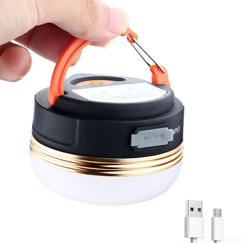 WARSUN 1001 USB перезаряжаемые магнитное основание светодиодный ночник на открытом воздухе крюк Мини Портативный кемпинговый фонарь с дополнительным внешним аккумулятором