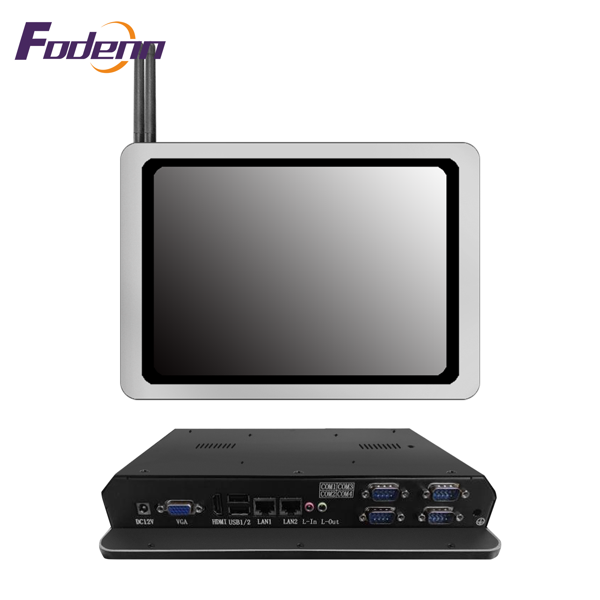 Fodenn четырёхъядерный процессор Intel Bay Trail J1900/10,1-дюймовый окна Linux носков Unix/сенсорный экран промышленный планшетный компьютер все в одном компьютере