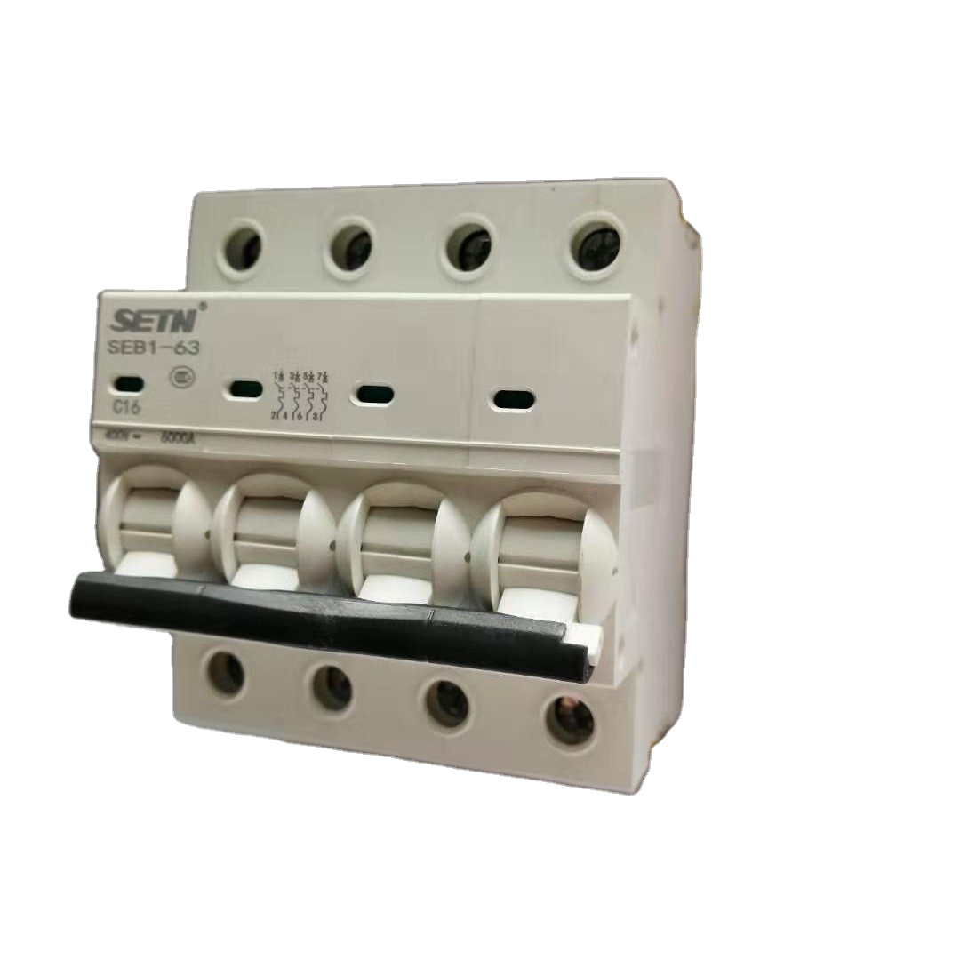 4p MCB 63A C40 miniature circuit breaker