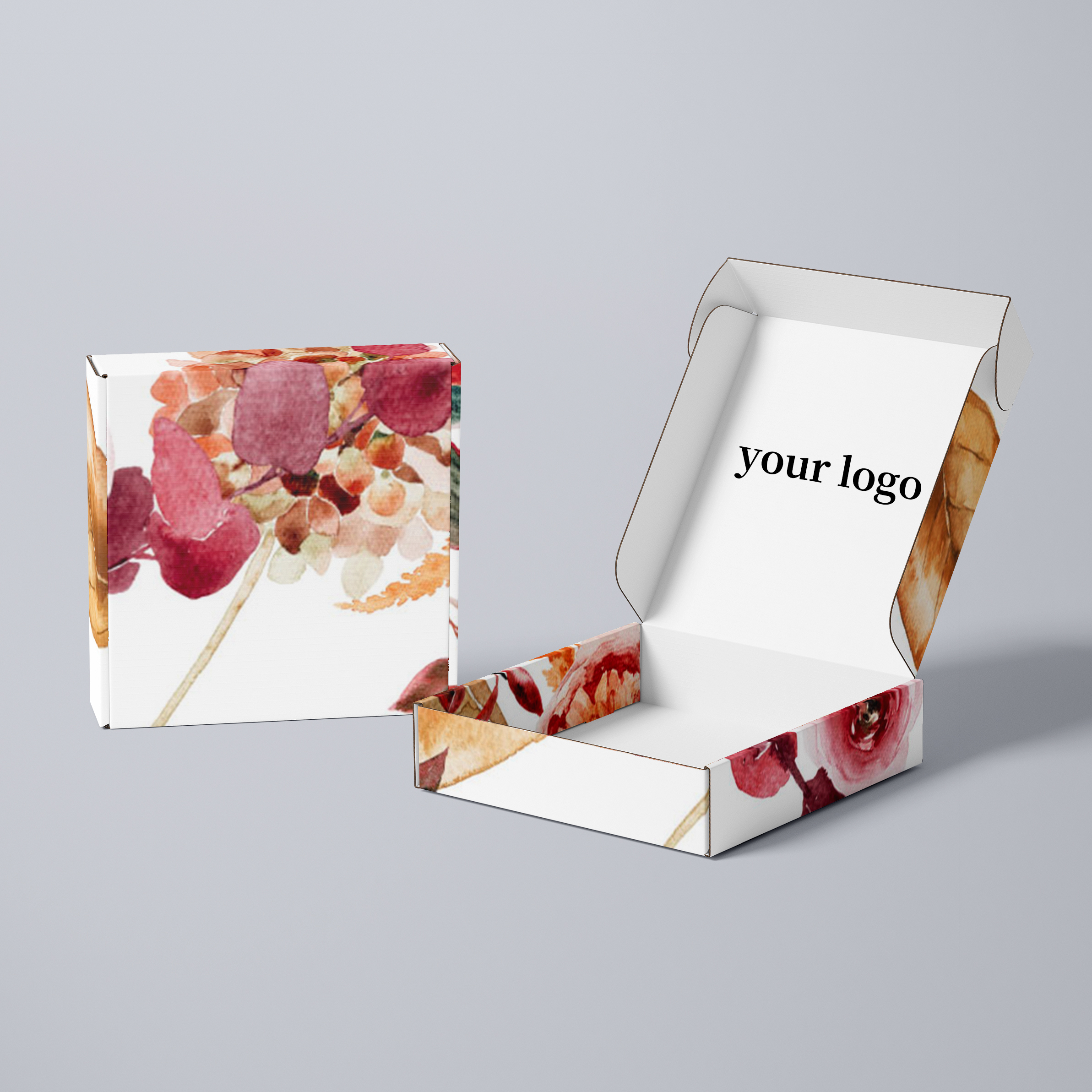 custom luxury eco-friendly paperboard mailer boxes cardboard kraft paper boxes for shipping