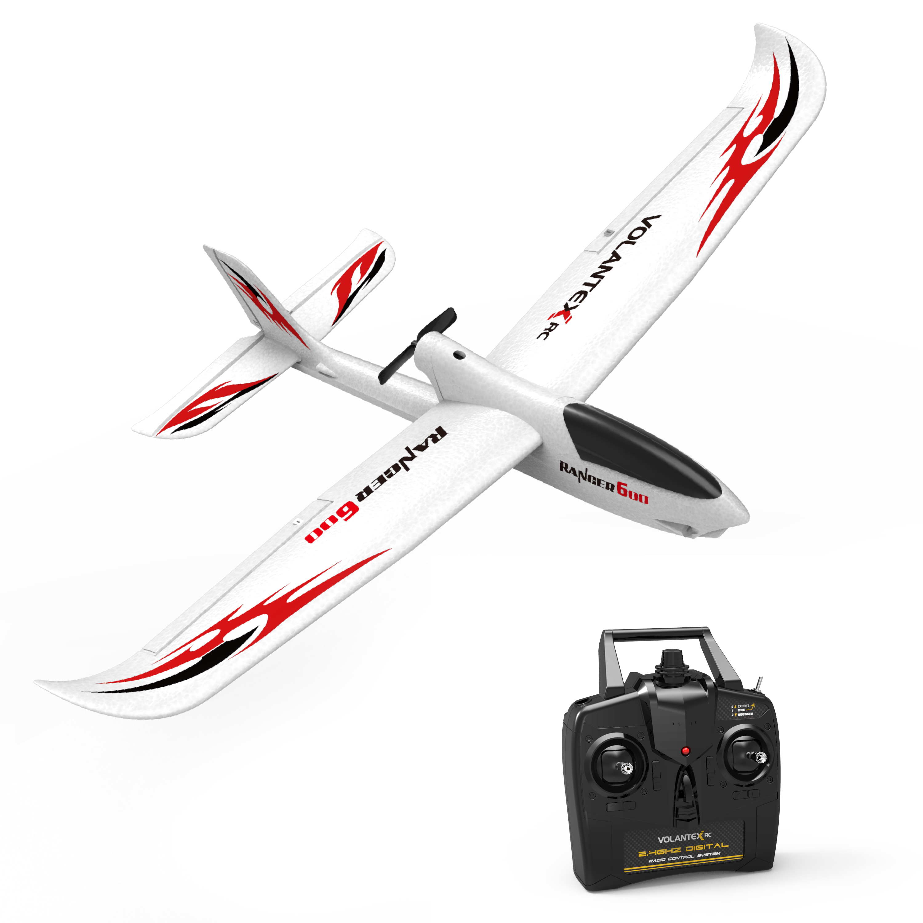 Лидер продаж Amazon, Volantex Ranger 600, подходит для начинающих, с пластиковой пеной, rtf, радиоуправляемый самолет