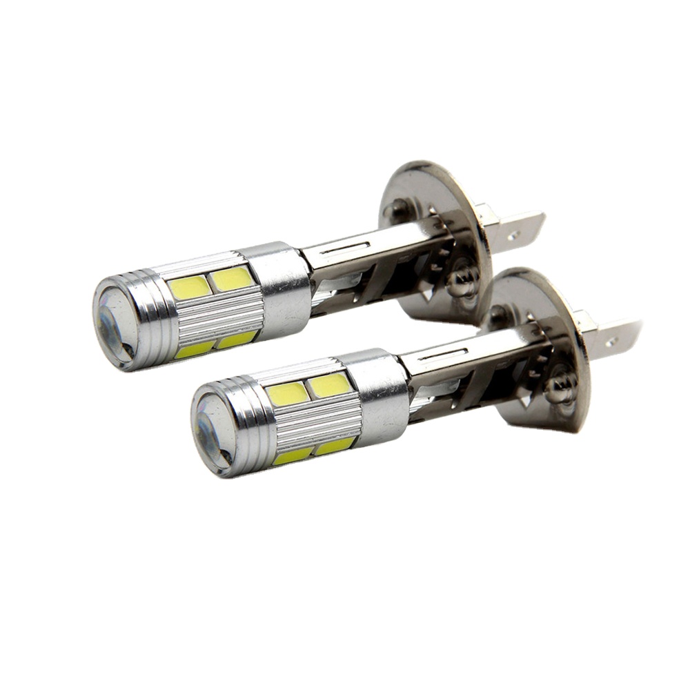Автомобильные светодиодные лампы H1 H3 5630 10SMD 12 В 5630 10led drl fog led h1 противотуманные фары h3 pk22s led