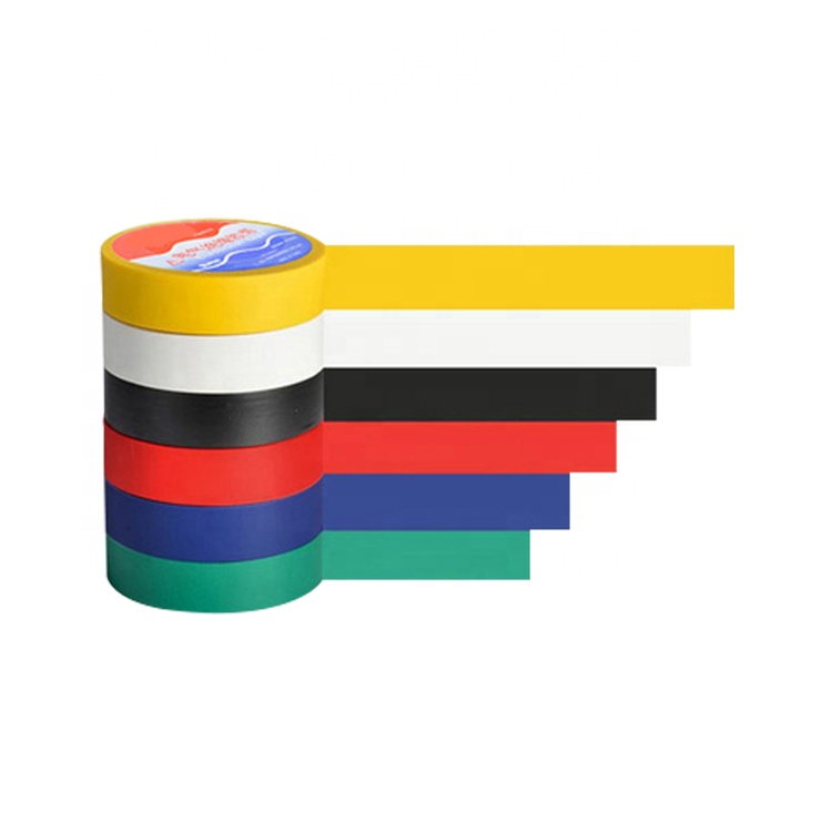 Auto Wire Harness Tape Heat Resistant PVC Electrical Insulationn Tape Blue Pink Black White