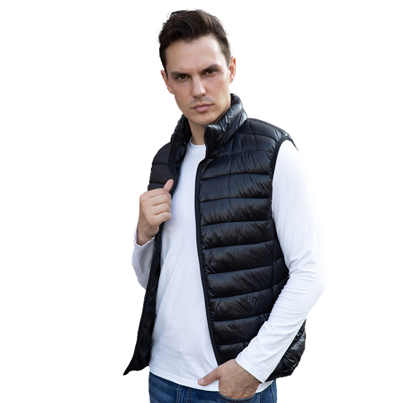 Wholesale Sleeveless Jacket Vest Breathable Windproof Fashion Classical Vest Winter Men's Vest Waistcoat Thermal Coat For Men
