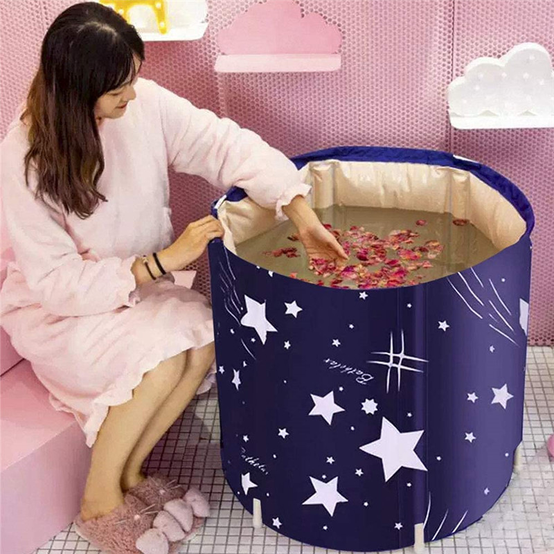 STAR freestanding Portable Foldable Bathtub for Adult