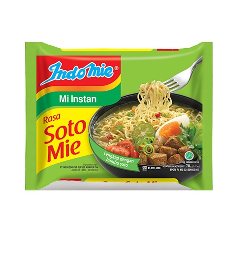 Indomie мгновенный суп лапша курица Сото