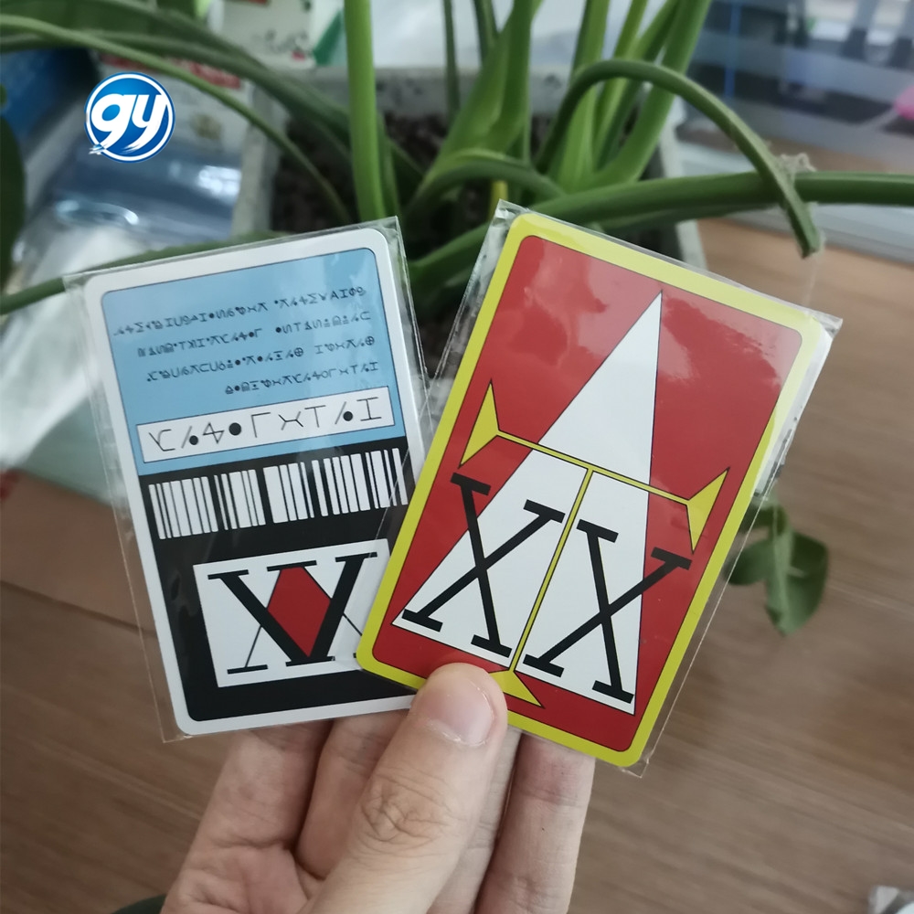 Лицензионная карта hunter x hunter из ПВХ, дешевые реквизиты для косплея