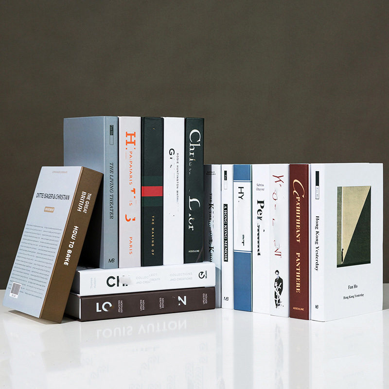 Заводская изготовленная на заказ книга домашний декор журнальный столик Книга в твердом переплете искусственная книга Декор