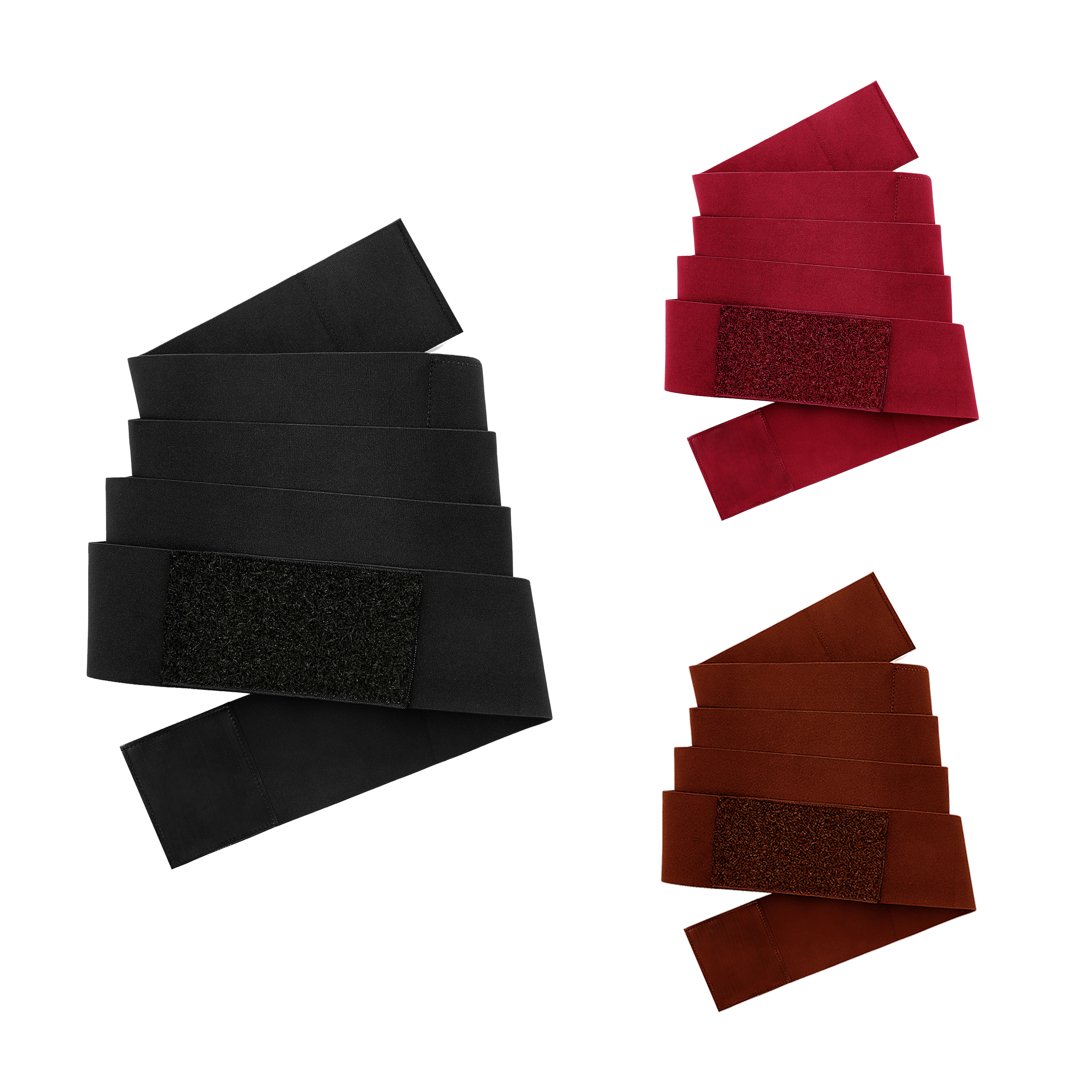 wholesale One Size Flat Bandage Belt Slimming Elastic Rubber bandage tummy wrap waist trainer