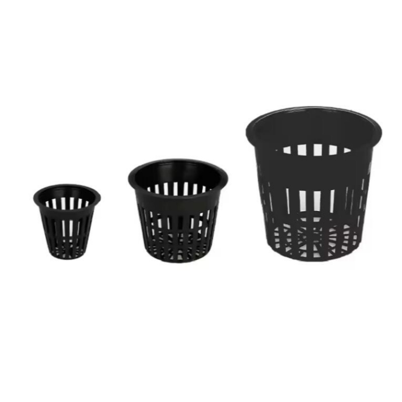 Plastic mesh pot hydroponic plastic mesh basket micro green hydroponic cup hydroponic plant mesh pot 3 Inch Plastic Net