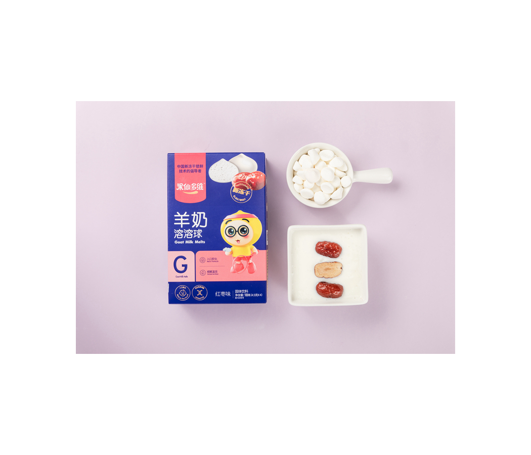 Factory directly wholesale nut baby standard freeze dried milk melts