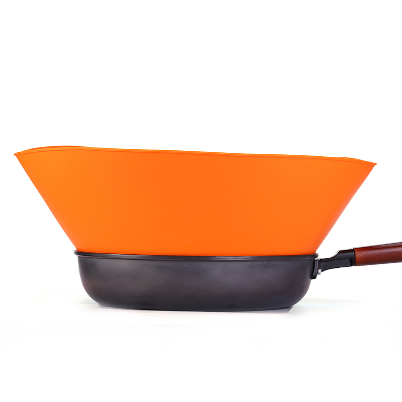 Adjustable non-stick splatter shield oil splash guard oil barrier cooking anti splashing frying pan kitchen tools