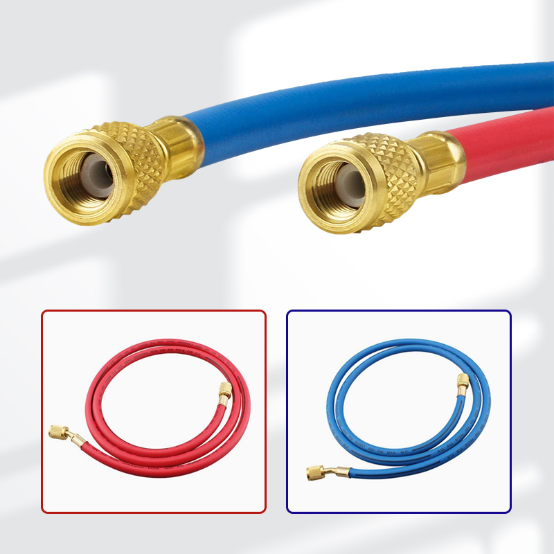 Fitting Assistant Air Conditioner Refrigeration Car R134 R410a R22 R407c Manifold Gauge Set
