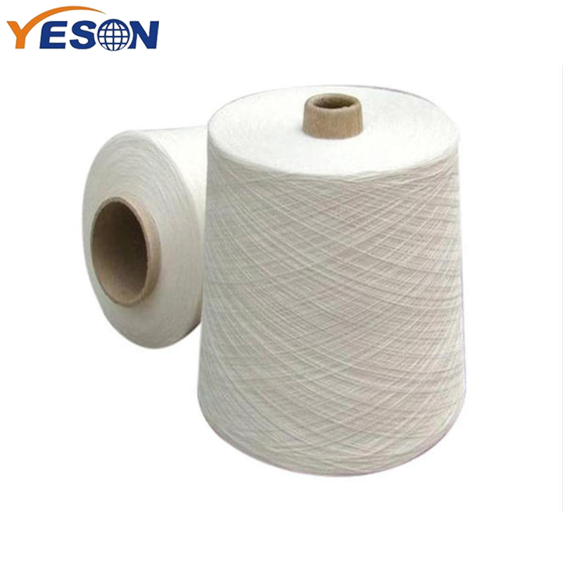 China supplier melange recycle cotton polyester tc yarn 60s 45s