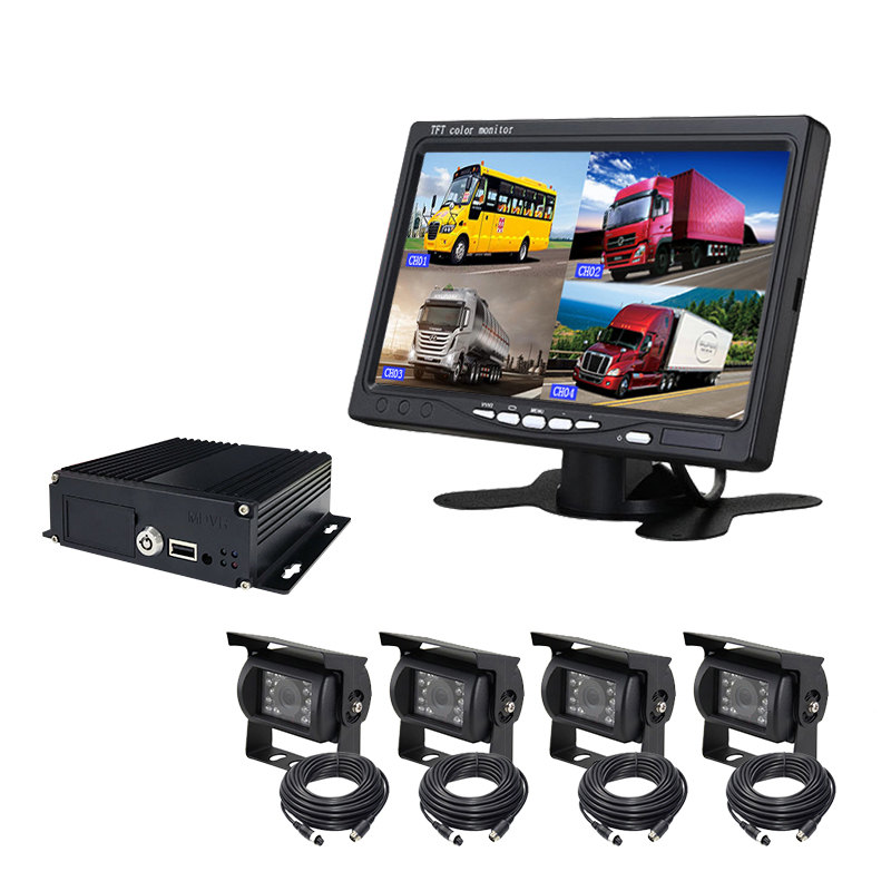 8CH D1 Мобильный DVR Поддержка HDD/SSD/SD запись автомобиля mdvr 3G 4G GPS WiFi опционально