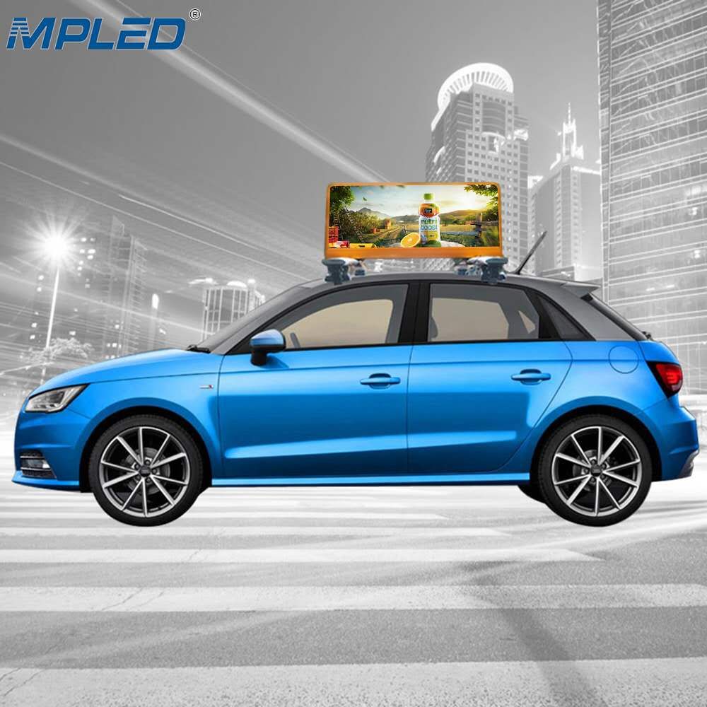 Такси Топ Media Billboard Double Side P2.5 P3 P4 P5 рекламы светодиодный дисплей крыши знак экран