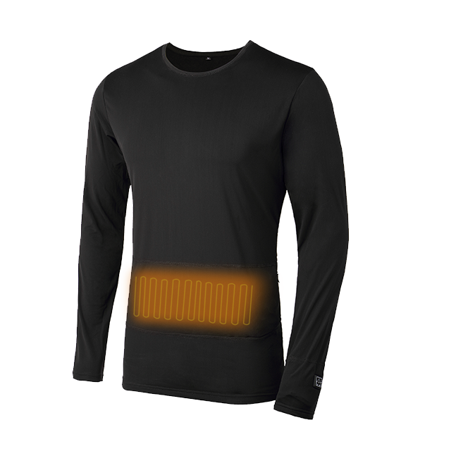 Customized Thermal 7.4V 2600mah Battery Rechargeable Winter Heated Long Johns Underwear Shirt