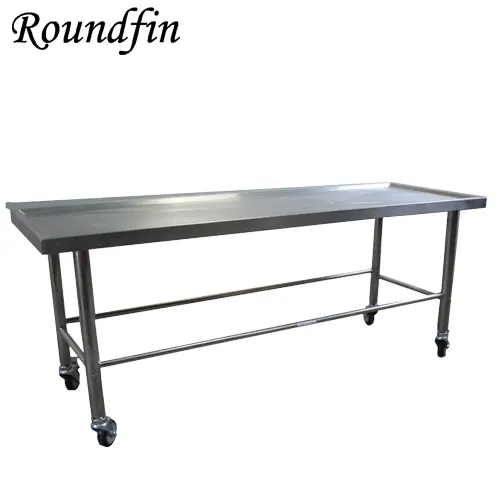 Roundfin High Quality Funeral Supplies Mortuary Equipment Oem Autopsy Table