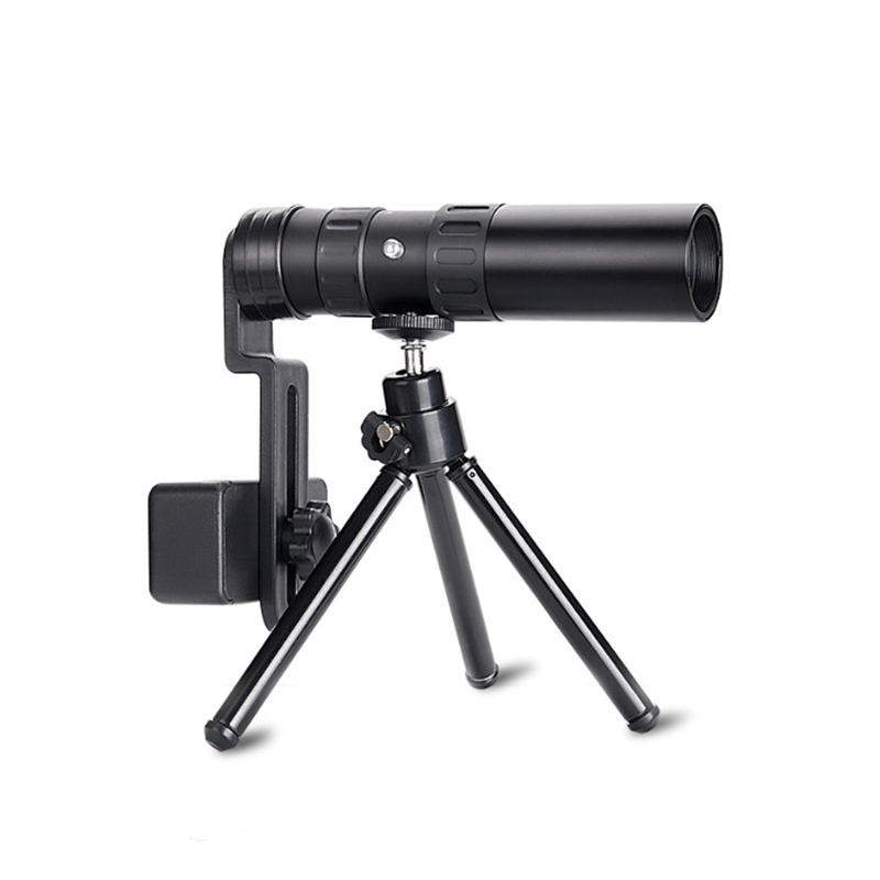 4K 10-300X40mm High Quality Telescope Monocular Super Telephoto Zoom Monocular Telescope Portable Outdoor Sports Telescope