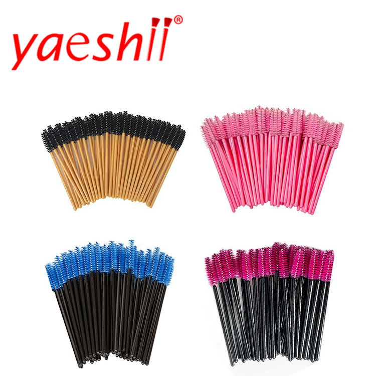 Силиконовый одноразовый тушь для ресниц Yaeshii, палочки для макияжа, аксессуары для ресниц, кисть для удлинения/выпадения/завитка и определение T 12