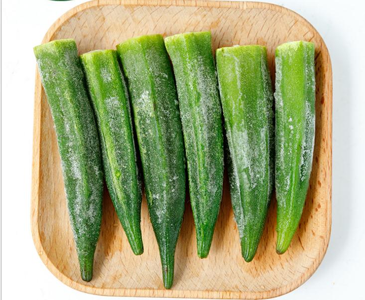 IQF Китай высокое качество Замороженные органические кубики okra