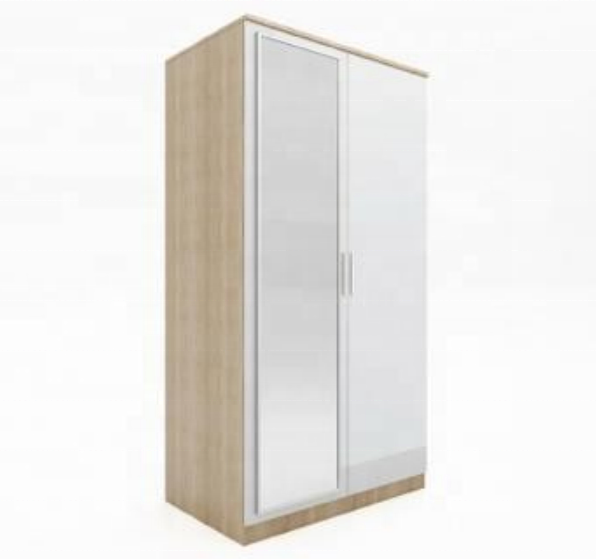 closet bedroom furniture closet wood wooden wardrobe mirror cabinet with glass door