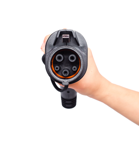 16A 250V SAEj1772 TYPE 1 electric vehicle Power Charging Connector Cable ev side plug with 5 meters cable