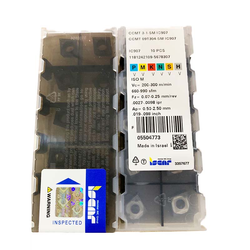 Iscar CCMT32.51/ CCMT09T304 lathe turning tools CCMT09T304-SM IC907