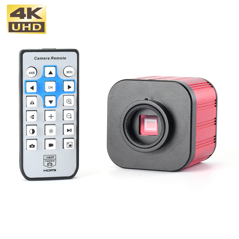 Цифровой микроскоп 4K 2160P/1080P HDMI-совместимый USB промышленный электронный видеомикроскоп камера для телефона процессор ремонт печатных плат