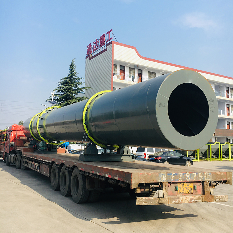 Drum Rotary Coal Slime Dry Cylinder Silica Sand Rotary Dryer Drying Machine