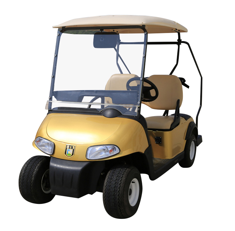 Lead Acid Battery Powered Golf Car CE approved 2 Seater electric golf cart