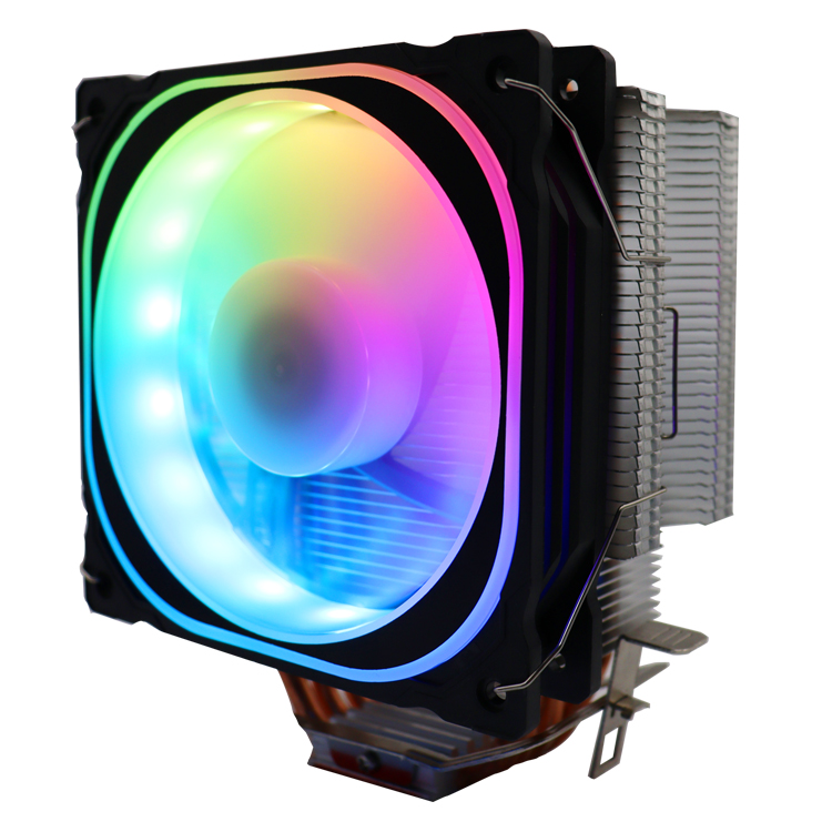DC 12v pc компьютер cpu 775 1151 1150 1155 AM amd кулер процессора радиаторы радиатора 2 тепловых вентилятора