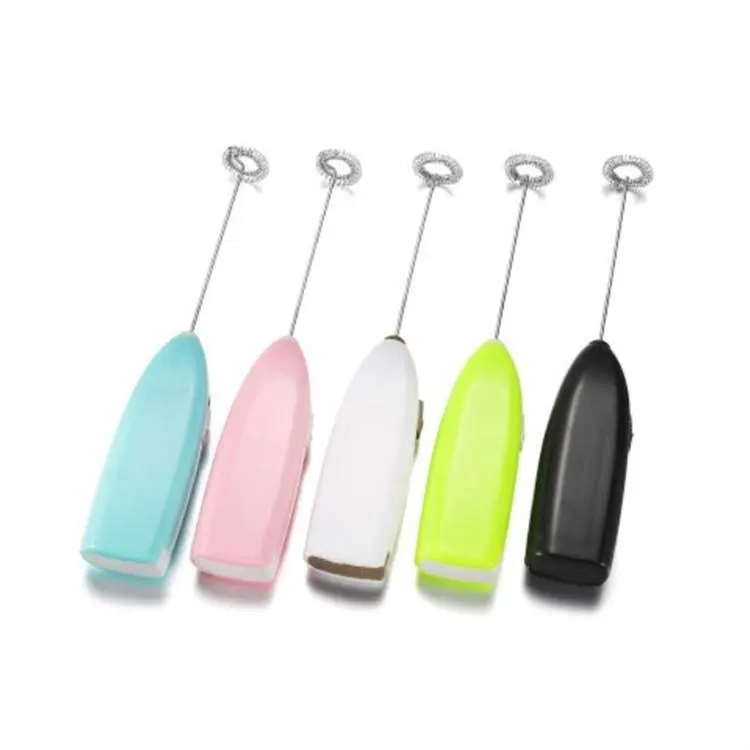 Stainless Steel Milk Blender For Kitchen Accessories Multicolor Electric Foamer Whisk Mixer Hot Sale Wholesale Egg Beater