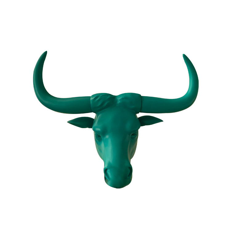 Голова Bison Bull, украшение для стен, скульптура из смолы