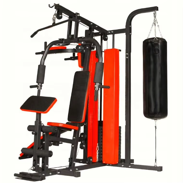 Gym Fitness Strength Integrated Home Gym Equipment 3 station Multi function Equipment
