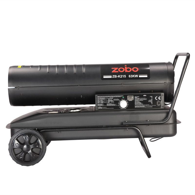 ZOBO K175 51KW Easy Operating High Quality Cheap Kerosene Diesel Warm Fan Heater Blower for Garages Gardens Chicken House