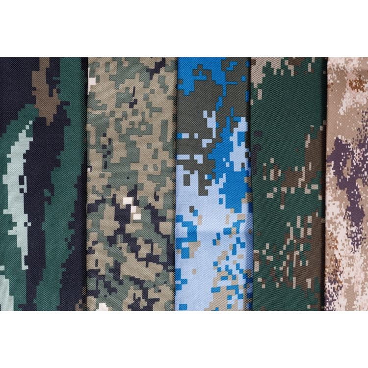 Hot Selling 100% Polyester Printed Coated Waterproof Tent Camouflage Fabric
