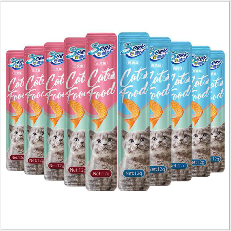 Wholesale Cheap Price Salmon Chicken Cat Food Pets Adult Kittens Cat Strips Snacks