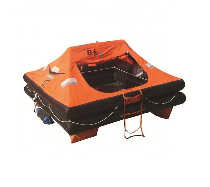 ISO9650 8 man inflatable yacht life raft