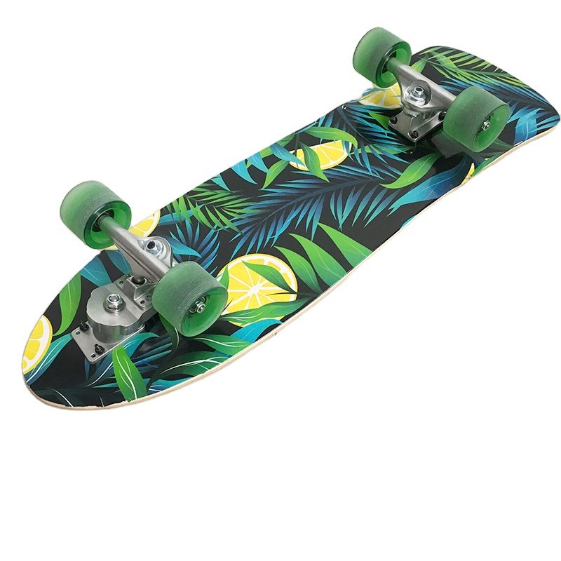 Surf скейт S7 Land резчик Surfskate 7 слоев клена для серфинга, для катания на скейтборде