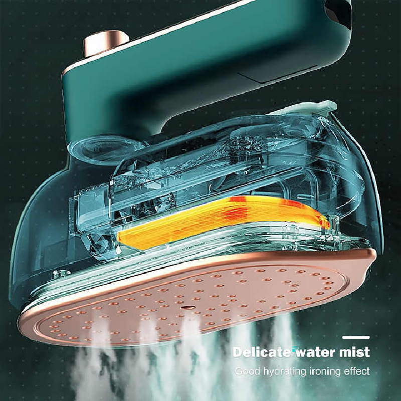 2023 Hot Sale Mini Professional Ironing Machine Travel Steam Iron Electric Iron Handheld Folding Alloy OEM 40 220v Household 220