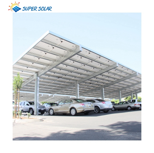 Домашняя солнечная панель carport 5 кВт Солнечная энергосистема для жилых автомобилей 1,5 кВт