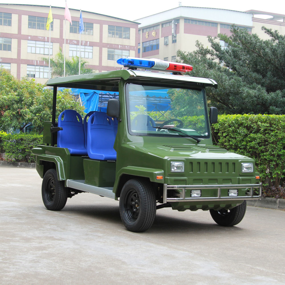 Новые автомобили 4x4 5 местный Электрический патрульный автомобиль с сертификатом CE