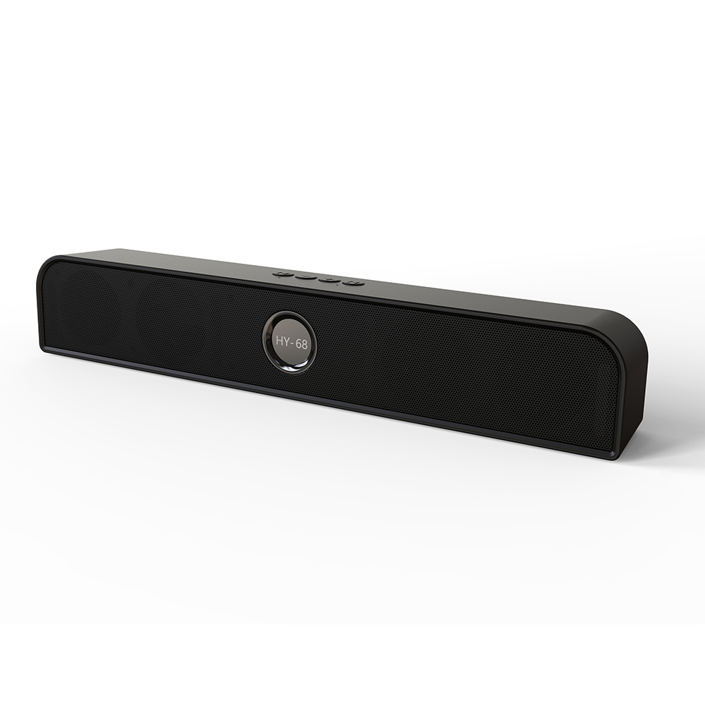 Мультимедийная аудио HIFI стерео Проводная звуковая панель Акустическая Система 6 Вт USB звуковая панель для компьютера ПК ноутбука настольного компьютера смартфона