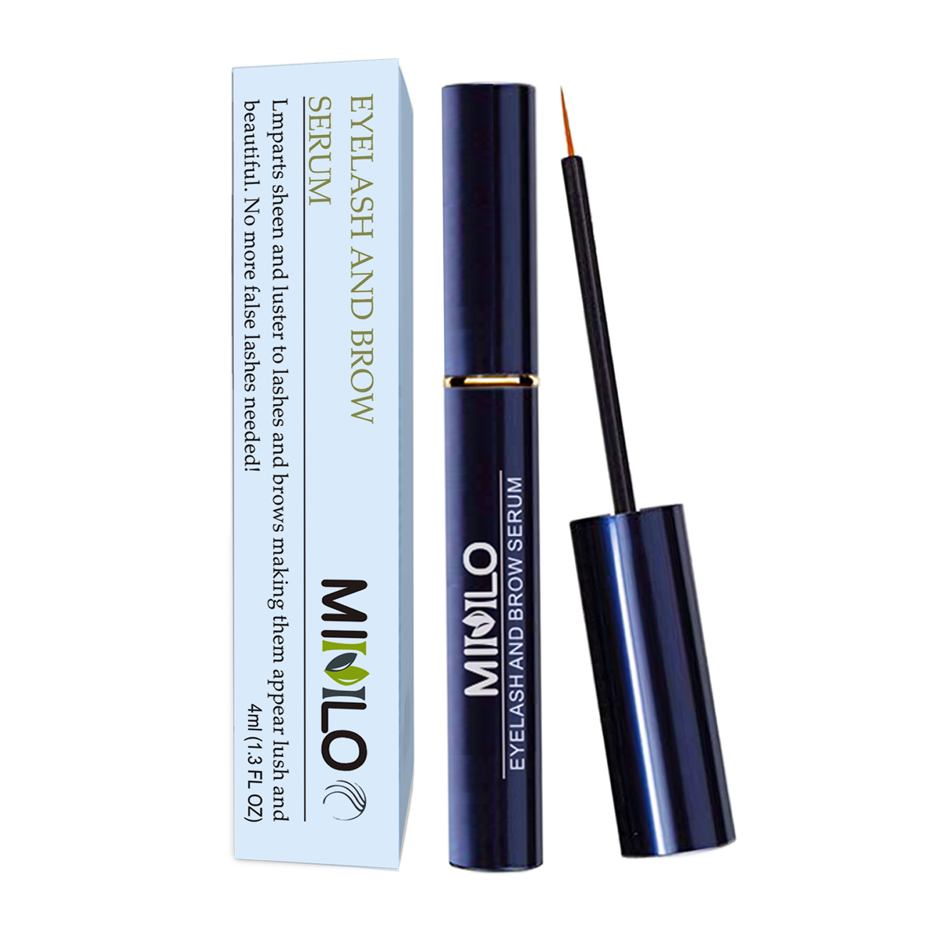 Private label Wholesale Length Thickness Eyelash Serum Private Label Eyelash Grower Serum 4ml Eyelash And Brow Growth Seru