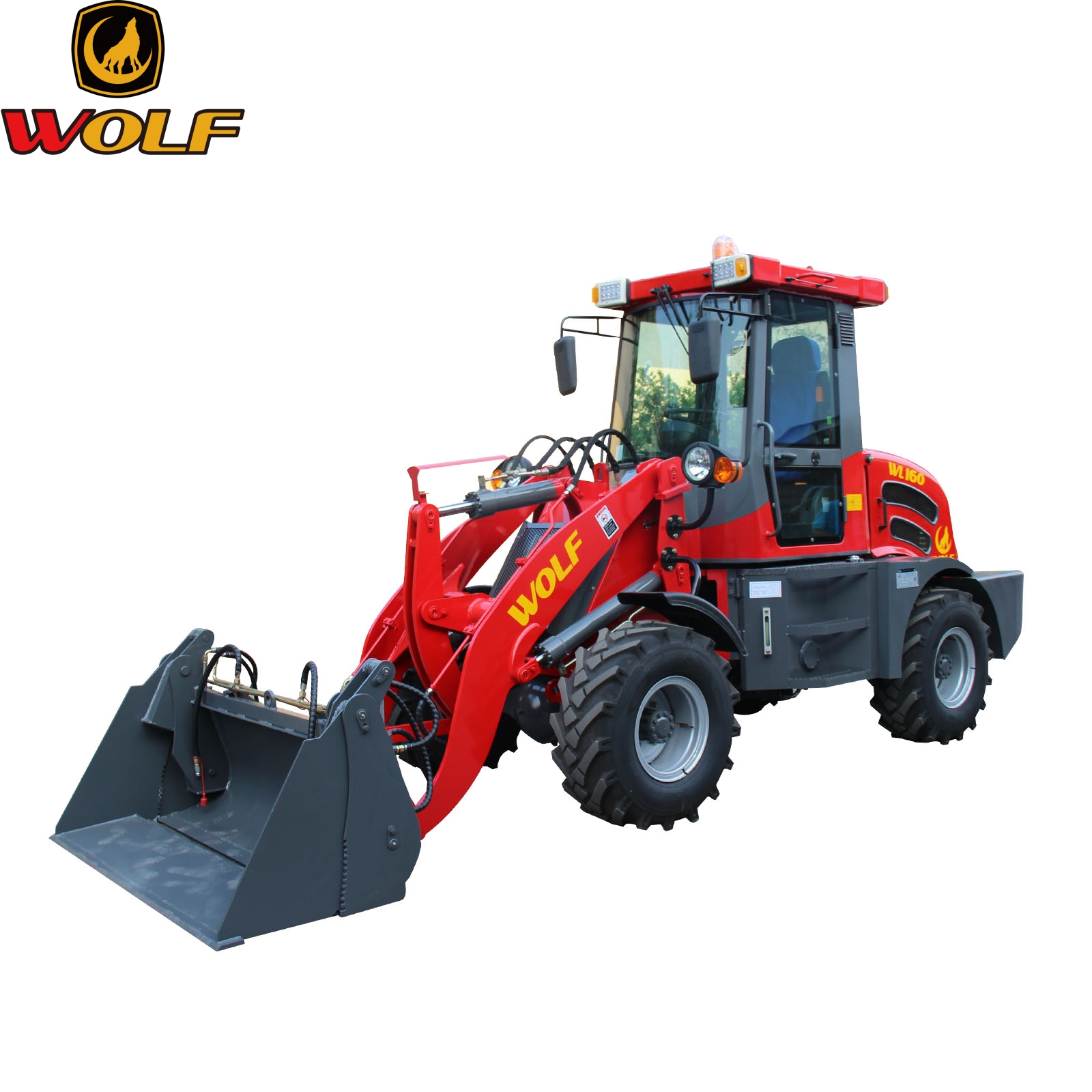 WL160, погрузчик wolf с двигателем EPA tier 4 для Канады, США