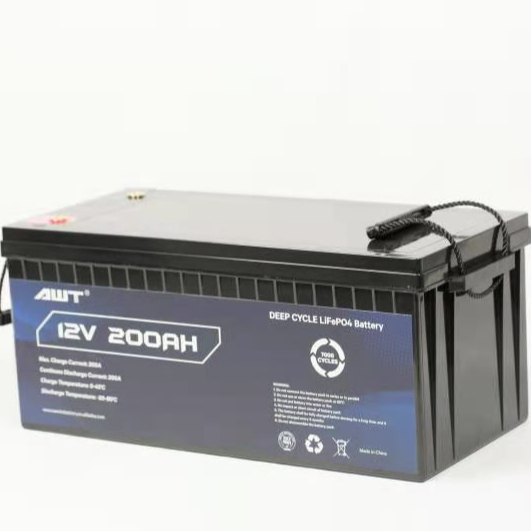 Camper Caravan Trailer Yacht Golf Carts Application 12.8V Lifepo4 Solar Storage Battery Pack 12V 200Ah LFP Batterie